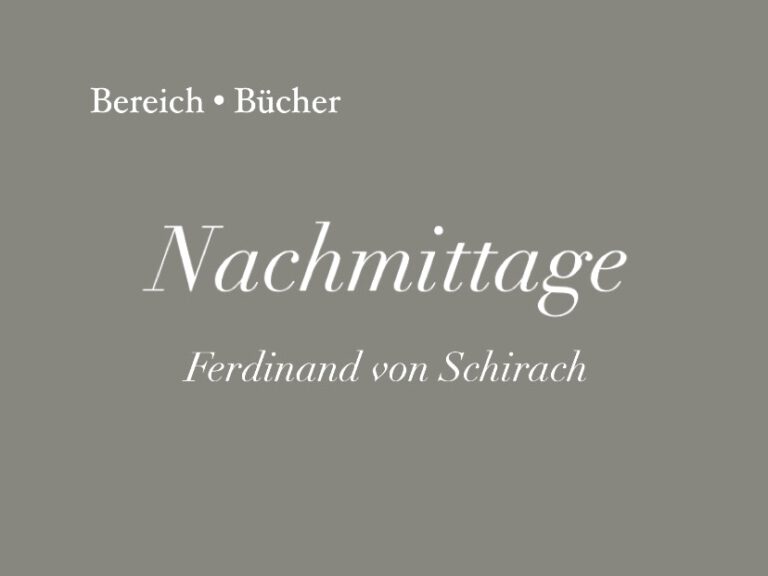 Nachmittage